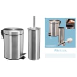 Bathroom Solutions 2 Piece Bathroom Set Stainless Steel