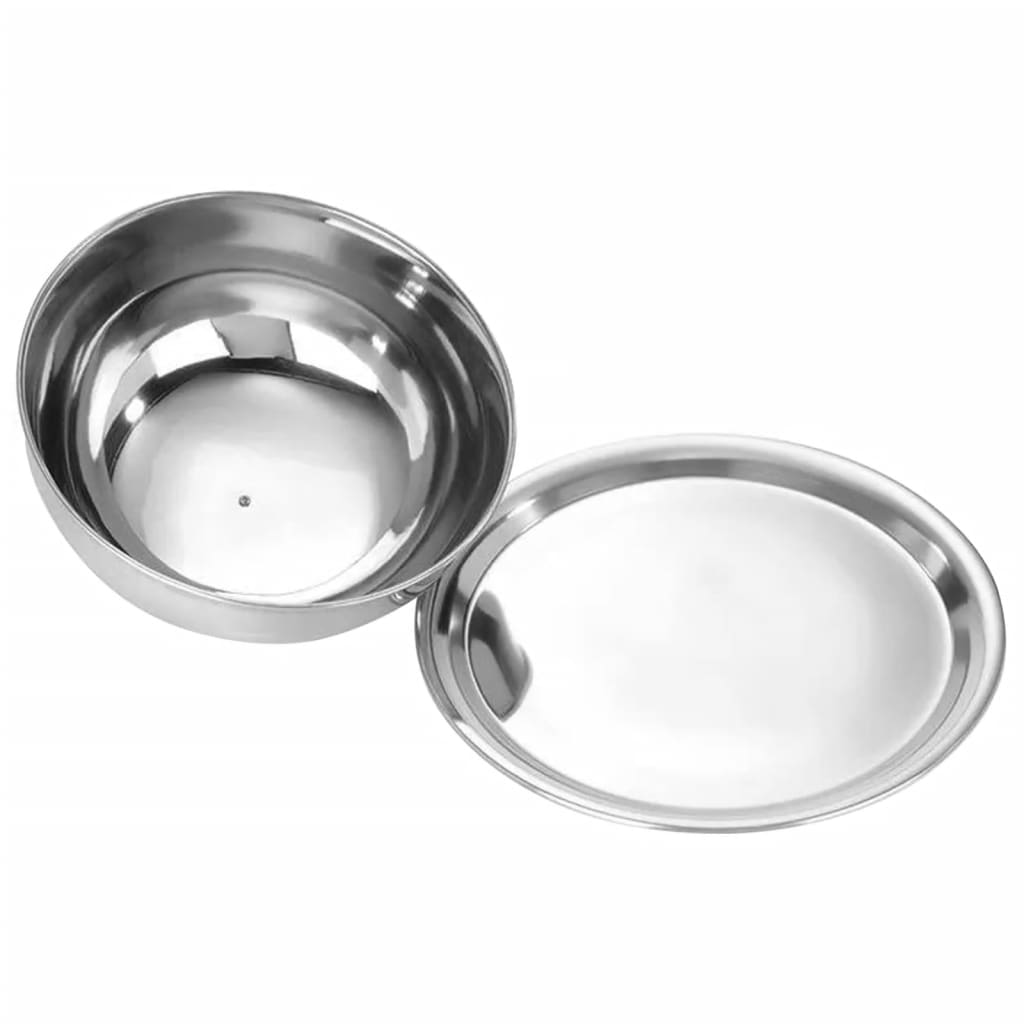 Thumbnail - Excellent Houseware Speiseglocke mit Teller Edelstahl