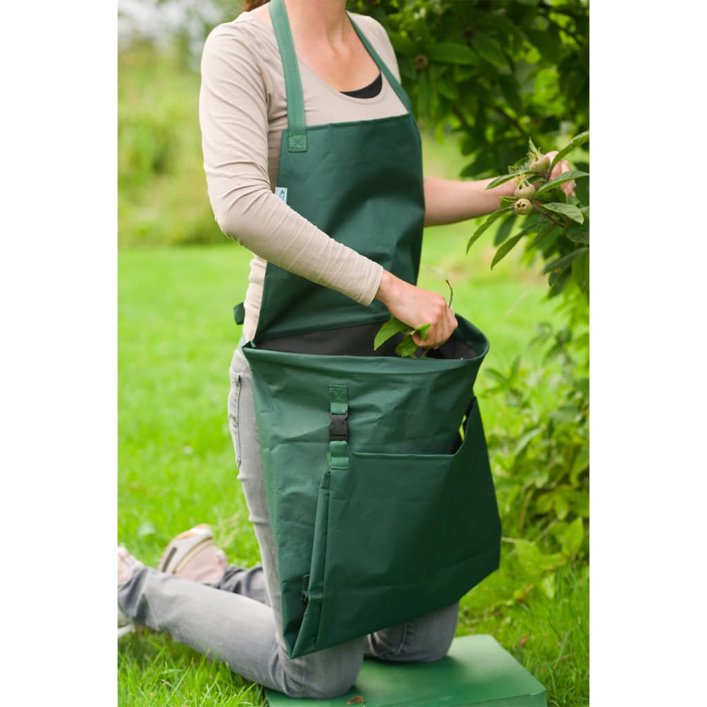 Nature Tuinschort met opvouwbare zak 130x55 cm groen afbeelding