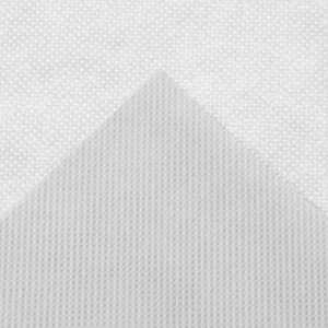 Nature Vintertrekk med glidelås fleece 70 g/m² hvit 2,5x2x2 m