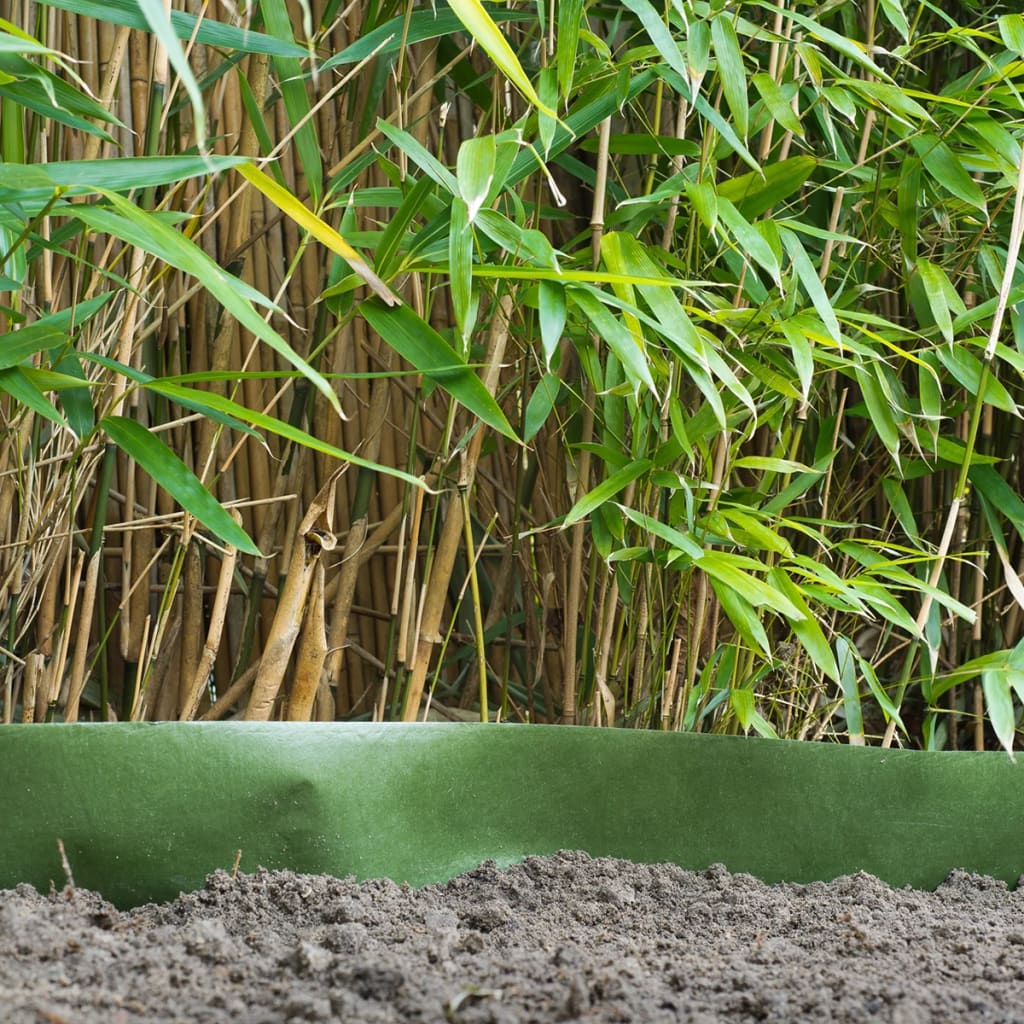 Nature Folha barreira anti raízes 0,7 x 5 m PEAD verde