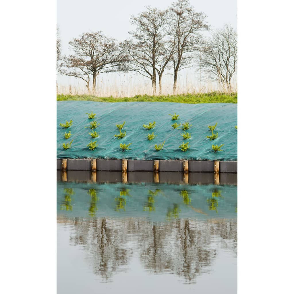 Nature Weed Control Ground Cover Barrier Mat Sheet Black/Green Multi Sizes vidaX - Picture 37 of 66