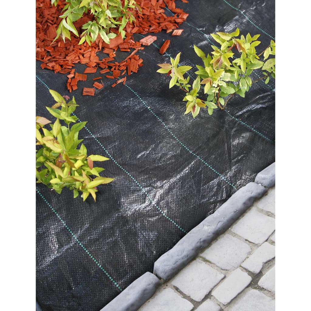 Nature Worteldoek 2x10 m zwart afbeelding