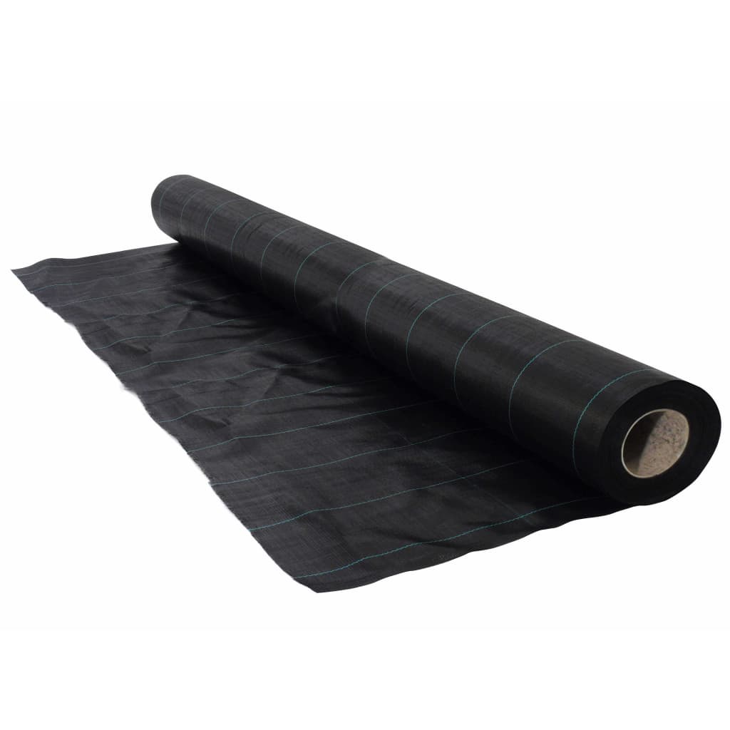 Nature Weed Control Ground Cover 1x50 m Black