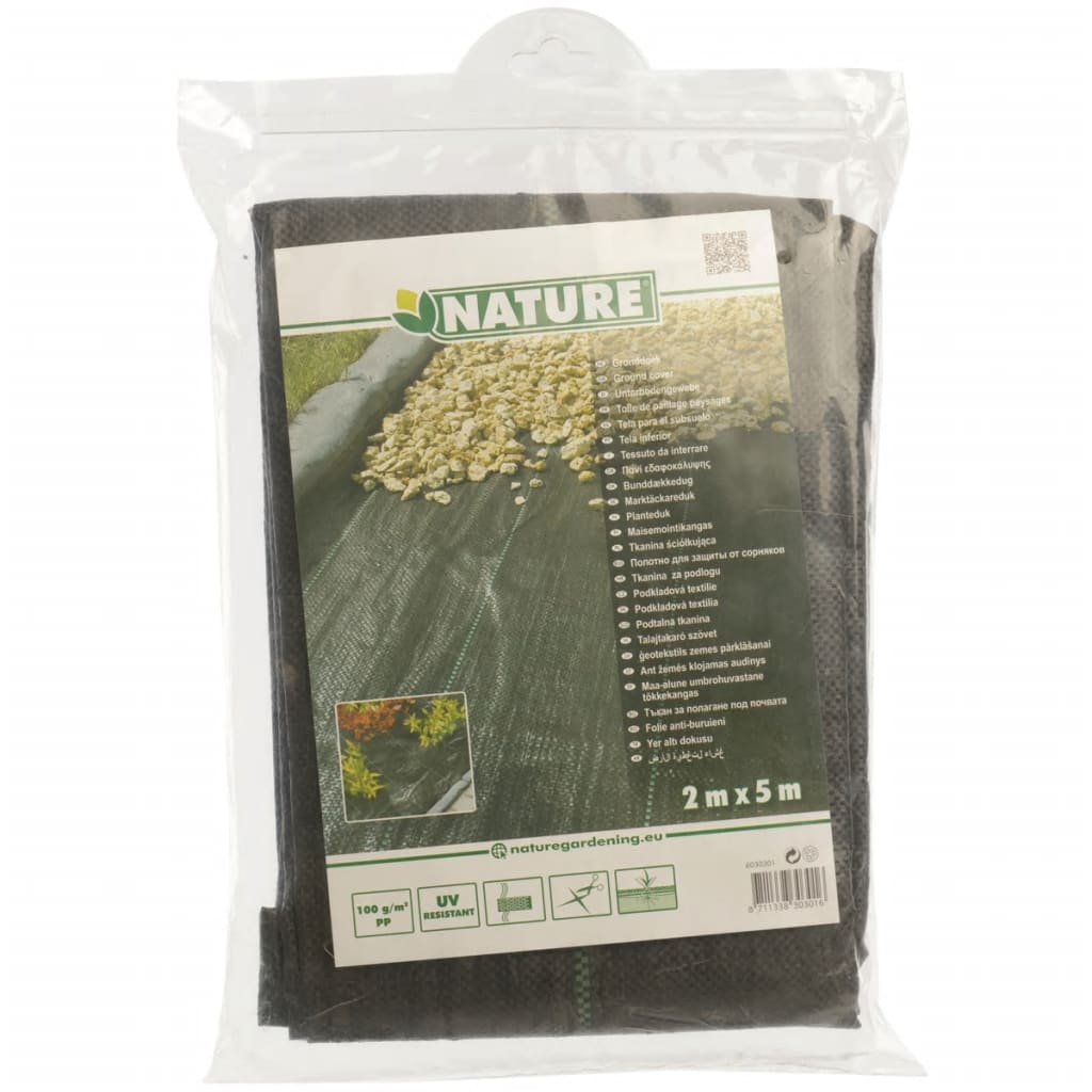 VidaXL - Nature Gronddoek 2x5 m 6030383 VidaXL - Nature Gronddoek 2x5 m 6030383