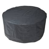 Nature tuinmeubelhoes 90 x 325 cm PE donkergrijs