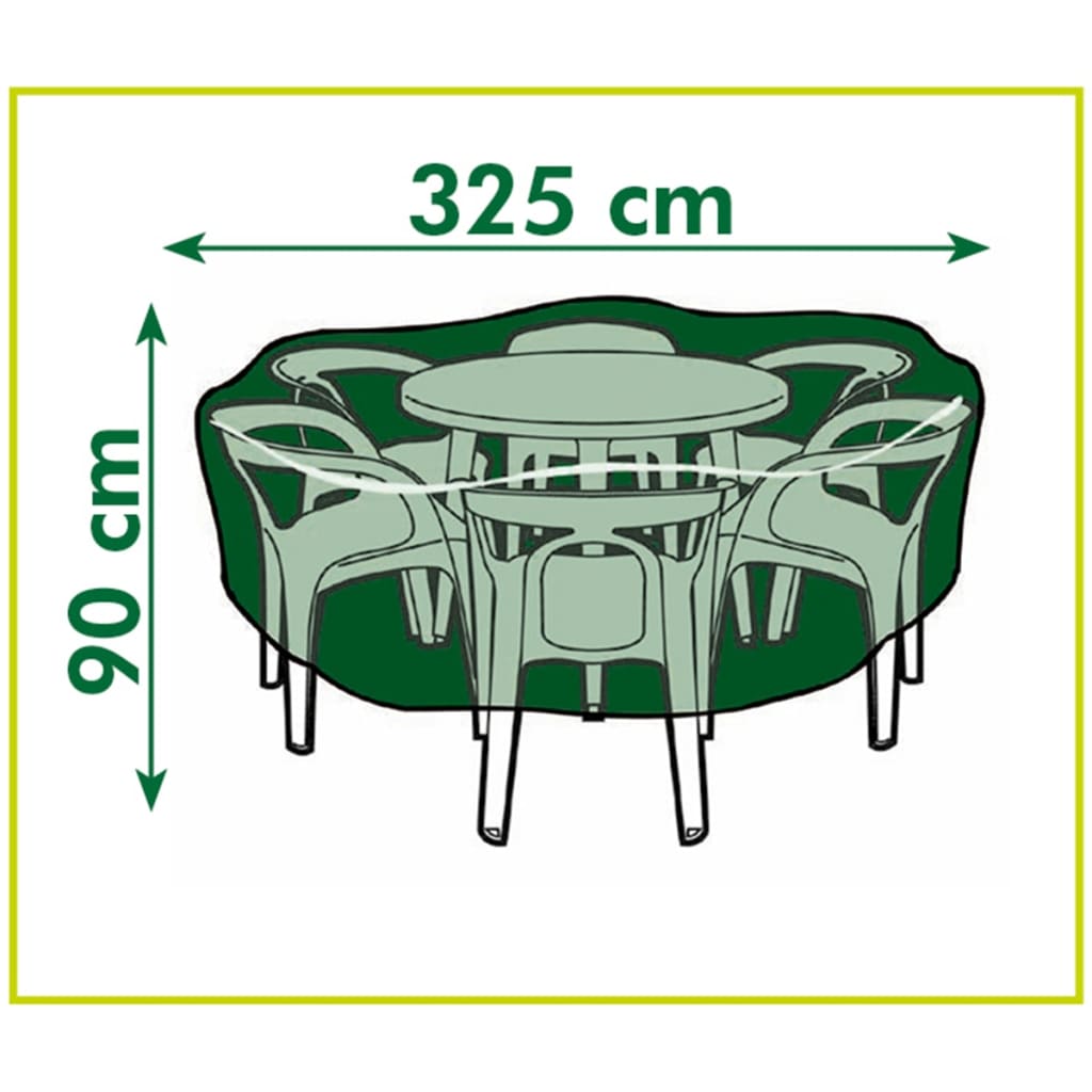kerti bútor védőhuzat kerek asztalokhoz 325 x 325 x 90 cm