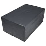 Nature tuinmeubelhoes 90 x 325 x 205 cm PE donkergrijs