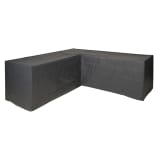 Nature hoes voor tuinmeubels L-vormig PE 250x90x90 cm 6031612