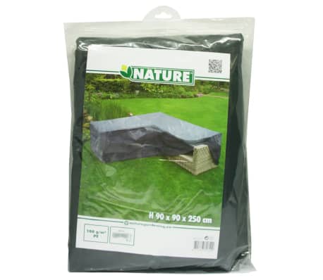 Nature Gartenmöbel Abdeckung Schutzhülle für Lounge 250x90x90cm