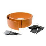 Nature Borda de jardim, 500x12 cm, terracota, 6040620