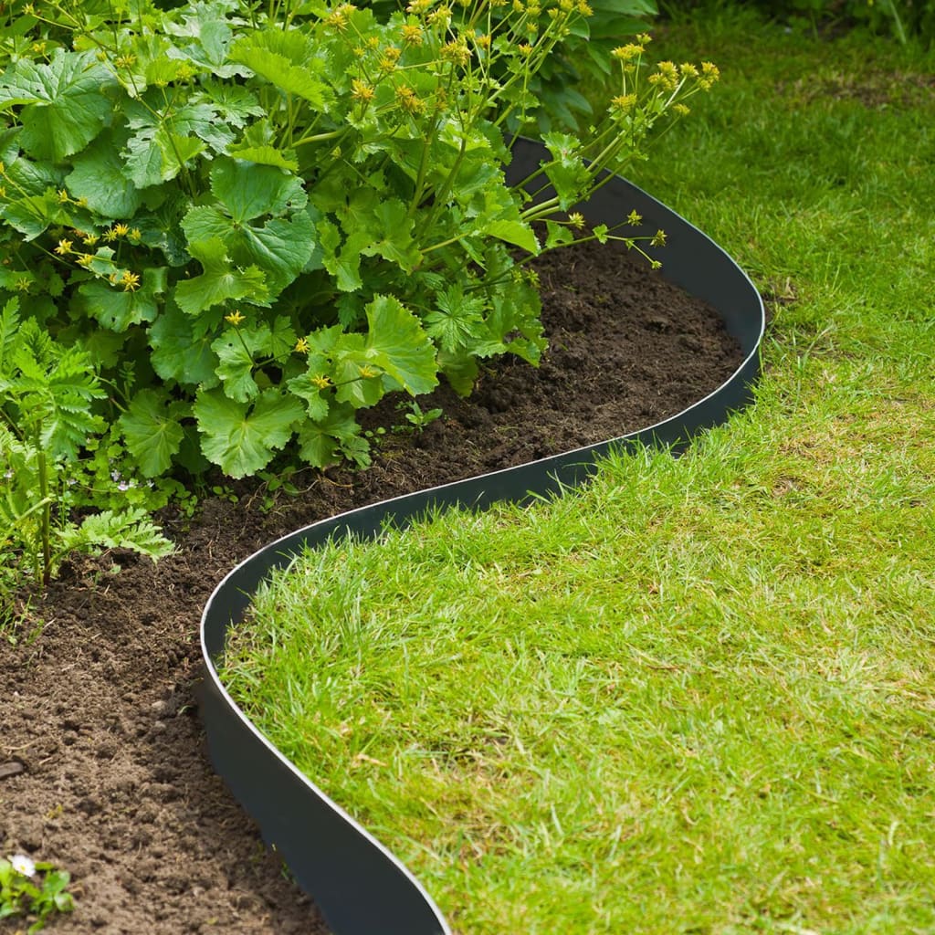 Nature vrtni granični rubnjak 0,075 x 10 m 3 mm crni Granice i vrtne ograde Naručite namještaj na deko.hr