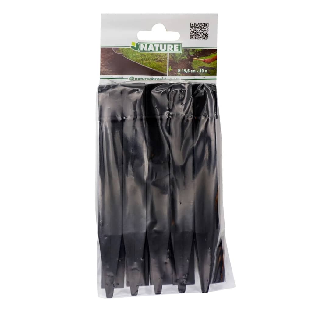 Garden Anchor Pegs 10 Pcs Black Small Nature 19 width=274
