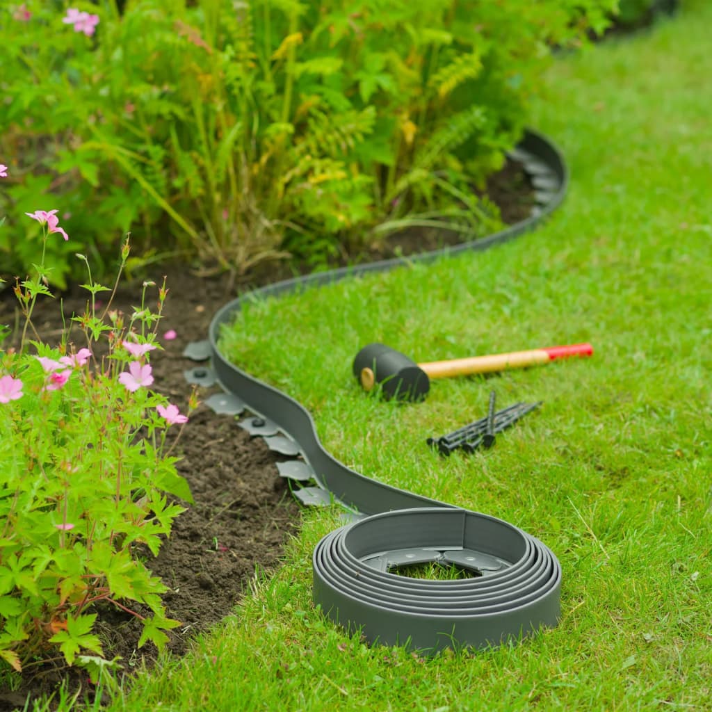 Nature Grondpennen 10 st 20 cm zwart afbeelding