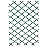 Nature Treliça de jardim 100x200 cm PVC verde 6040704
