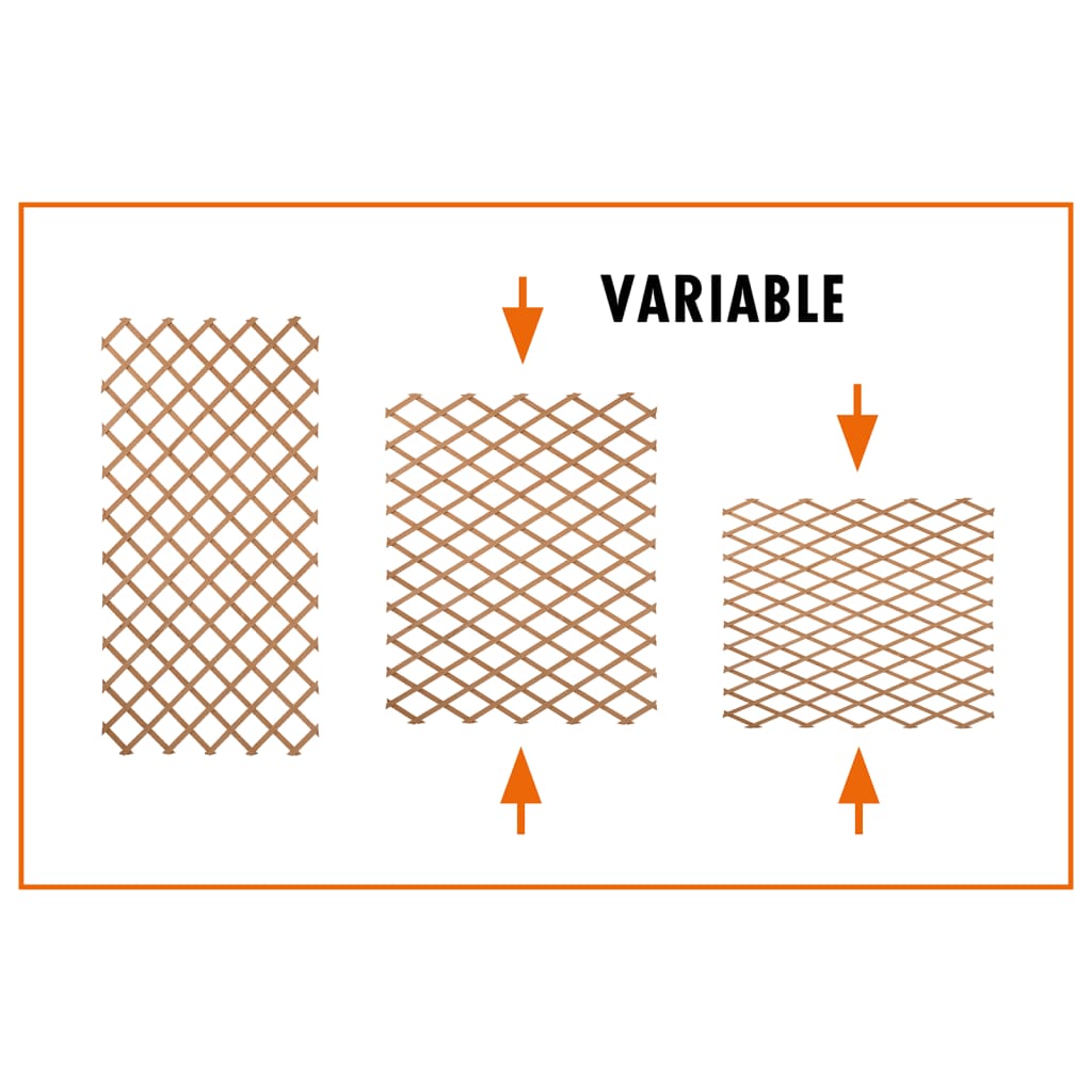 Alternativ bild 2 för Nature Nature Spaljé för vinrankor, 100x200 cm, trä, 6041703