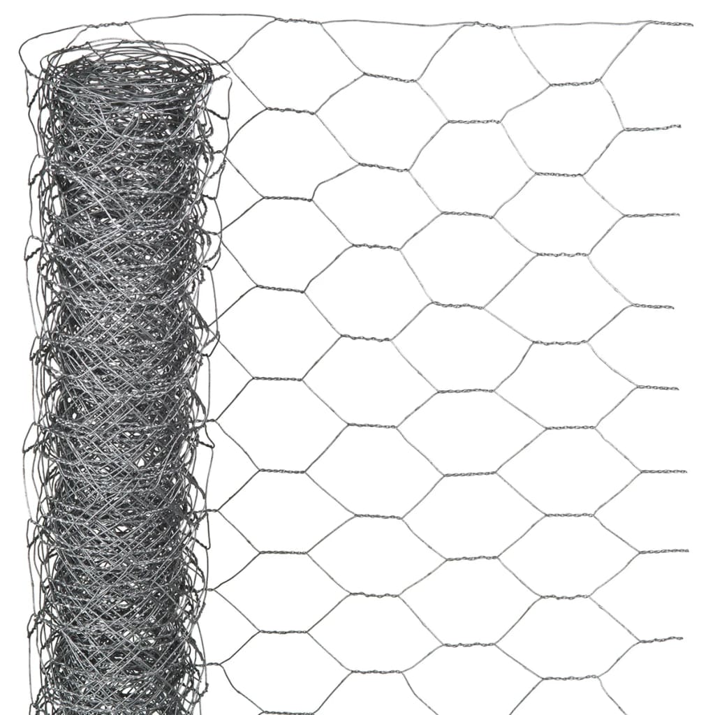 Nature hatszögletű horganyzott acél drótháló 1 x 10 m 25 mm 