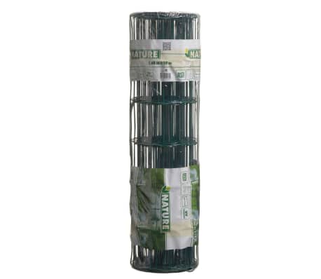Nature Wire Mesh Rectangular 0.8x10 m Plastic Coated Steel Green Nature Wire Mesh Rectangular 0.8x10 m Plastic Coated Steel Green