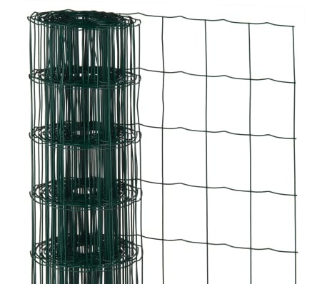 Nature Wire Mesh Rectangular 0.8x10 m Plastic Coated Steel Green Nature Wire Mesh Rectangular 0.8x10 m Plastic Coated Steel Green