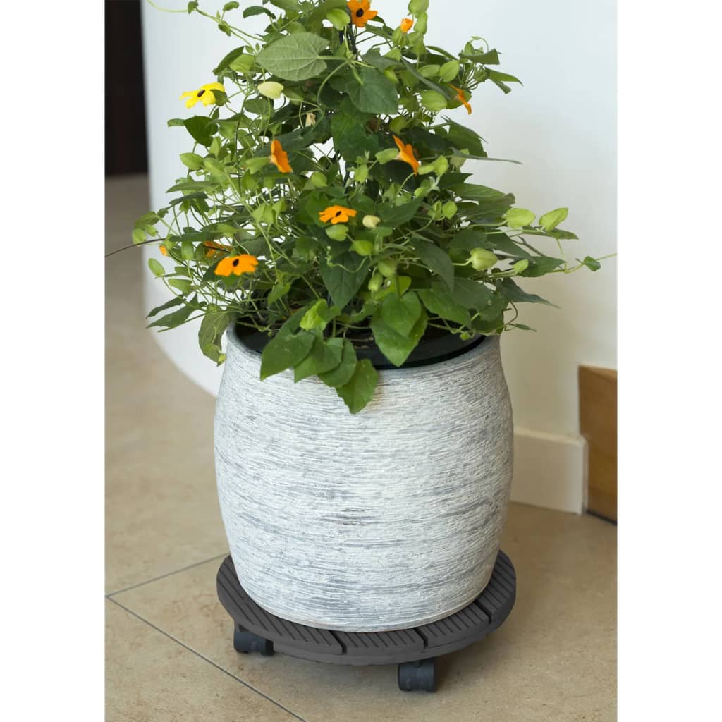 Nature Plantentrolley rond Ø30 cm antracietkleurig afbeelding