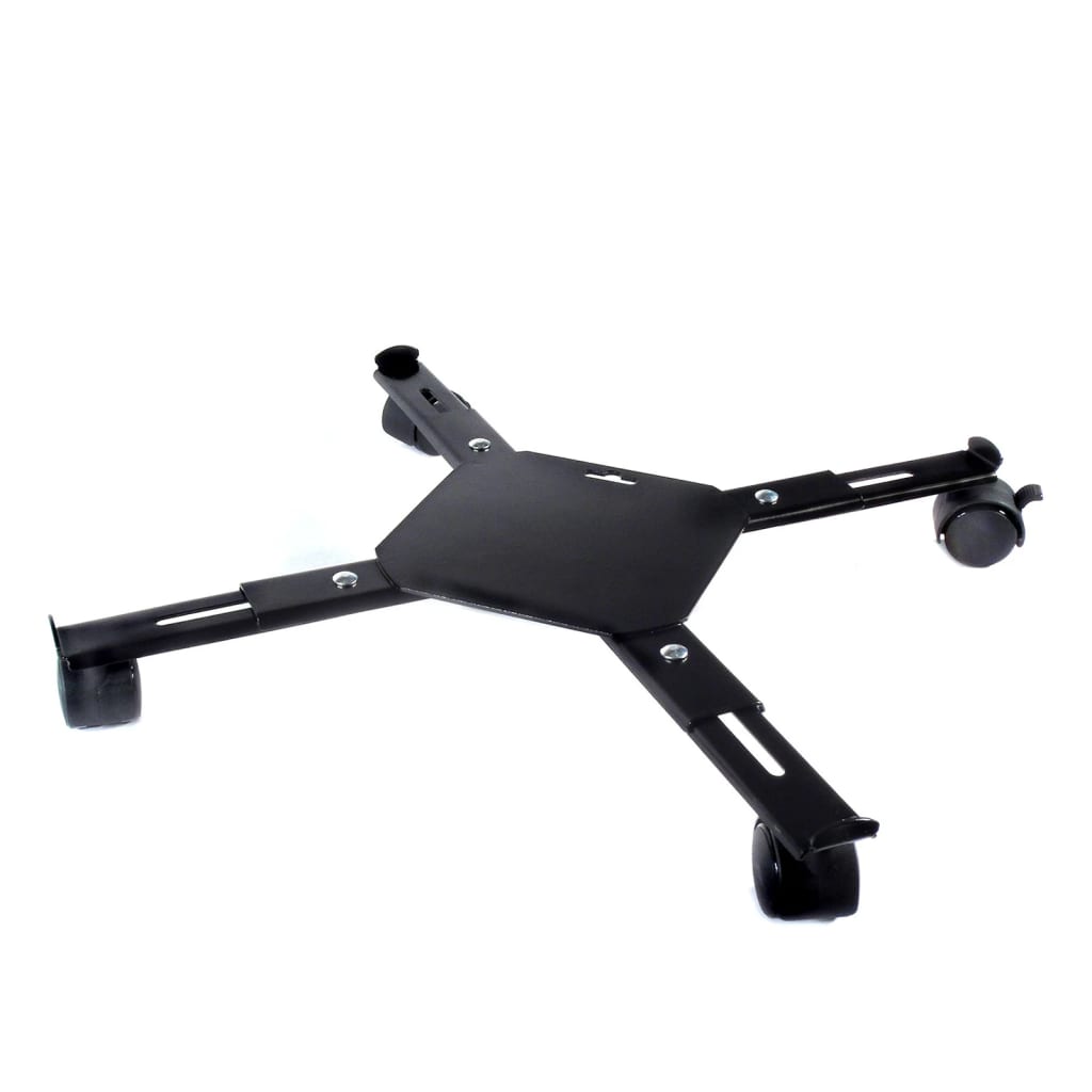 Carrello Portavasi Regolabile A 4 Bracci Nero In Metallo Nature 11 width=274