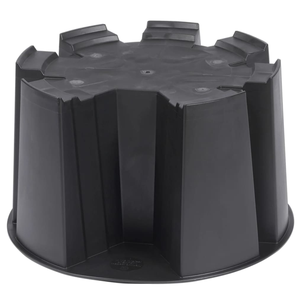 Standaard voor regenton kunststof zwart H31,5x dia. 53cm Nature