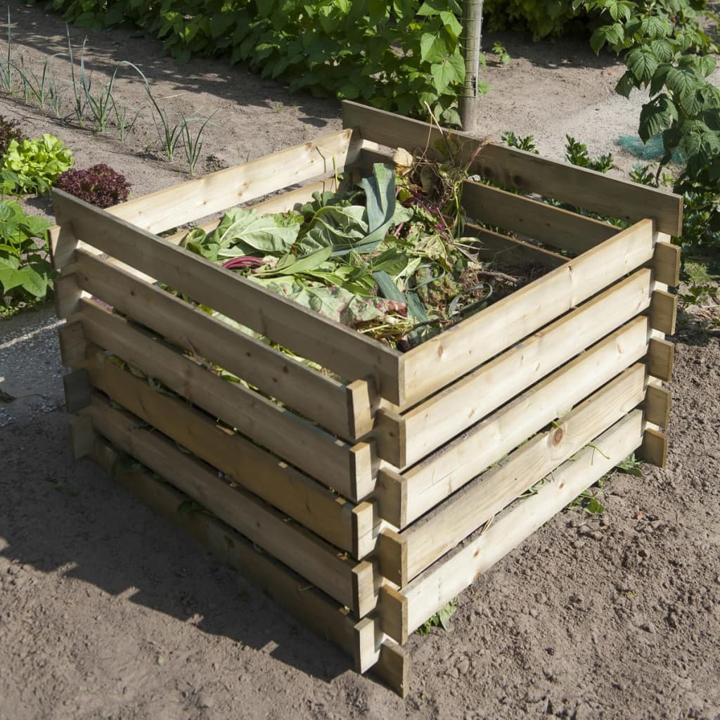 Compostbak van hout