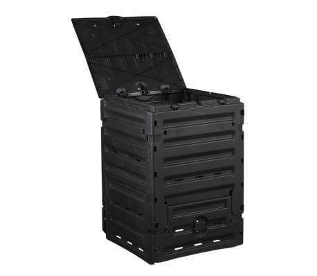 Nature Komposto dėžė, juoda, 300L