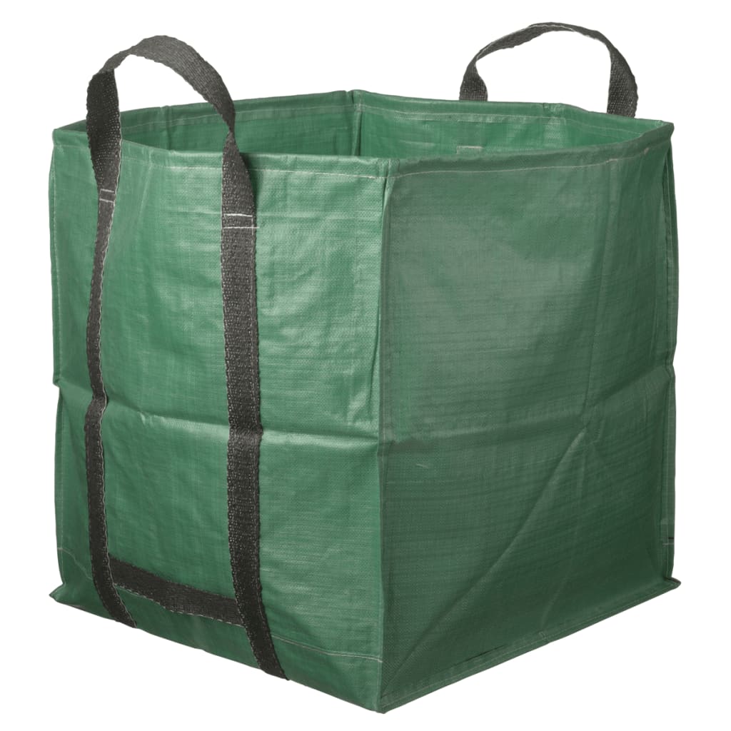 négyzet alakú zöld kerti hulladékzsák 252 L