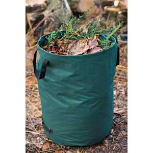 Nature Sac &agrave; d&eacute;chets de jardin rond 140 L vert