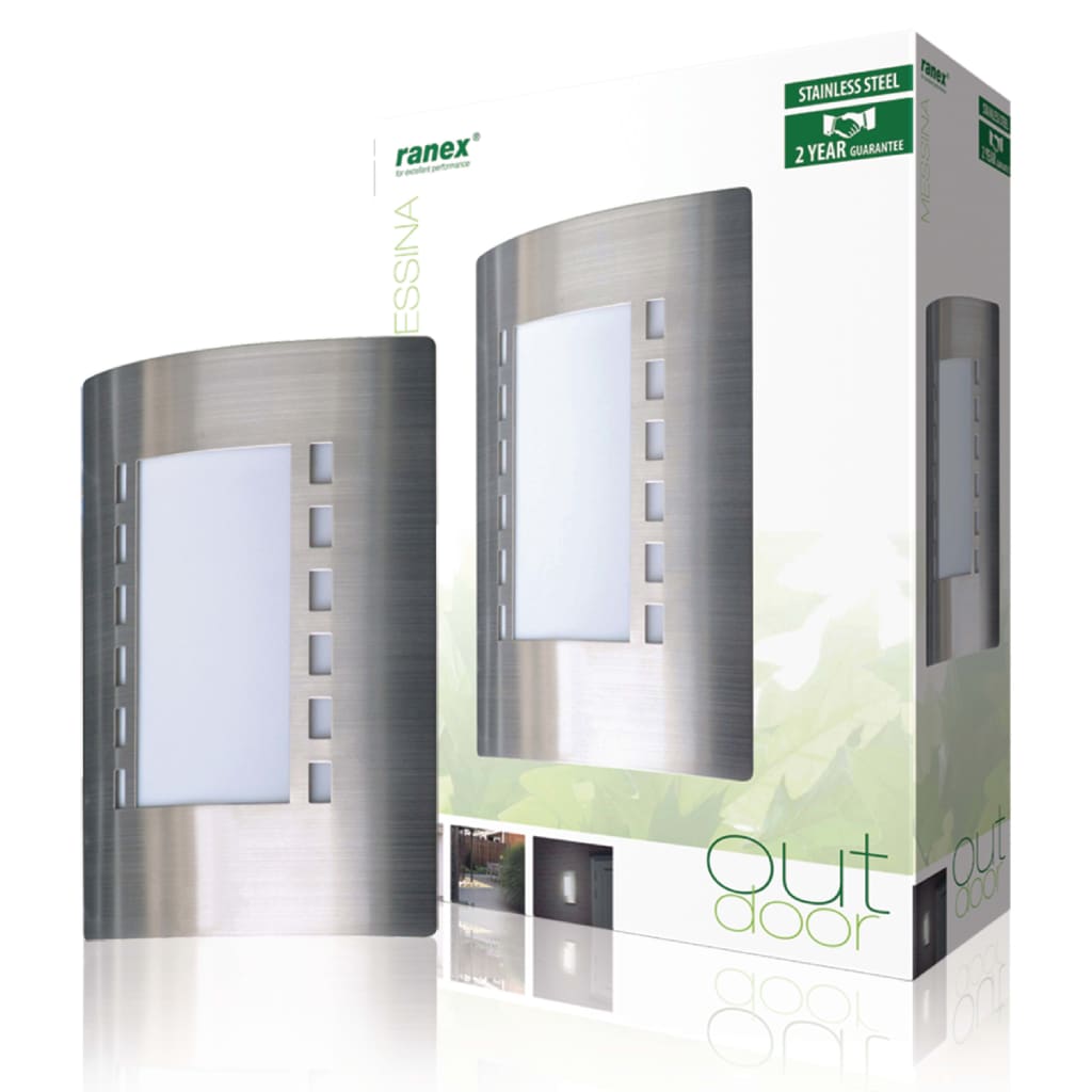 Afbeelding Ranex Wandlamp 60 W chroom RX 1021 door Vidaxl.nl