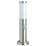 Ranex Borne d'éclairage de jardin avec capteur 20 W 45 cm RX1010-45S