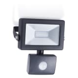 Smartwares Foco LED con sensor 10 W negro SL1-B10B