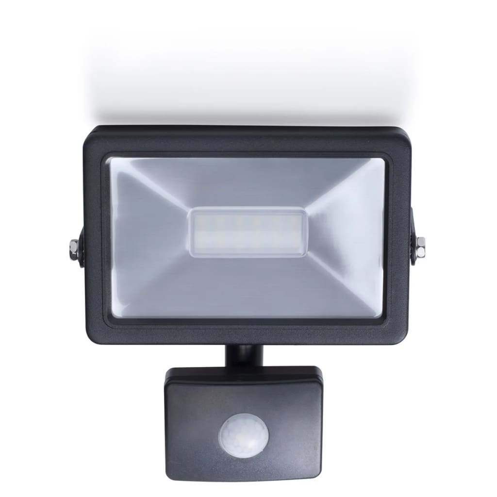 VidaXL - Smartwares LED-spotlight met sensor 20 W zwart SL1-B20B