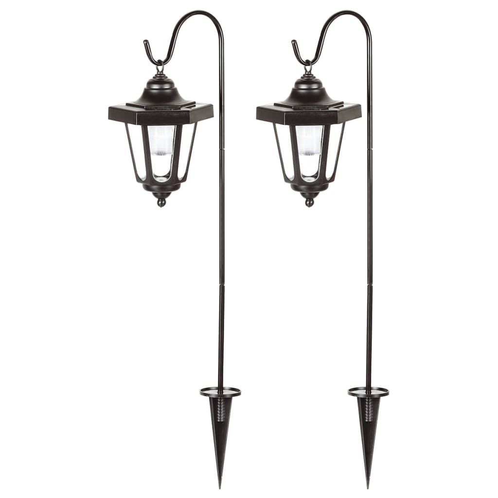 

Smartwares Solar-paalverlichting 0,12 W zwart 2 st GOS-001-DB
