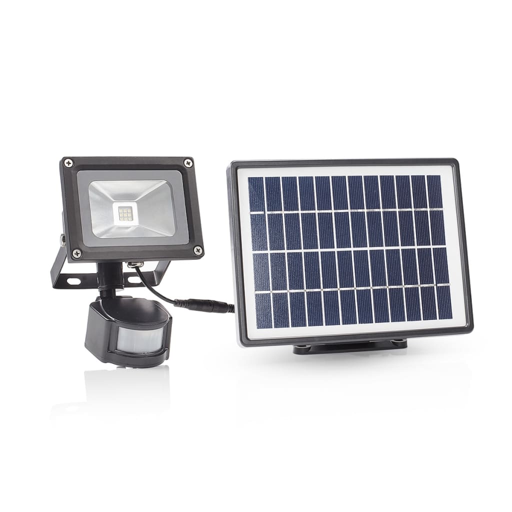 Smartwares Solar veiligheidsspotlight met PIR-sensor zwart SFL-180-MS