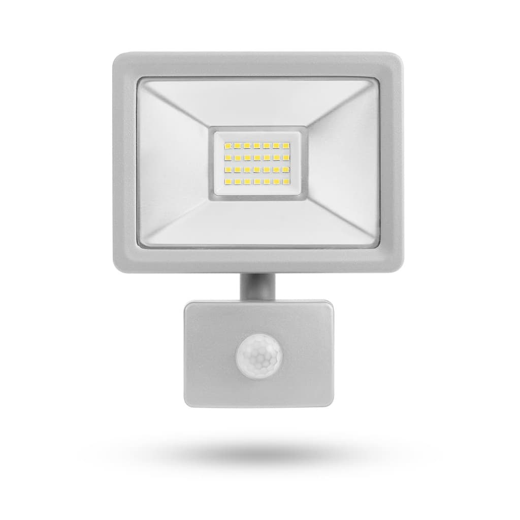 Smartwares LED-beveiligingslamp met sensor 20 W grijs SL1-DOB20