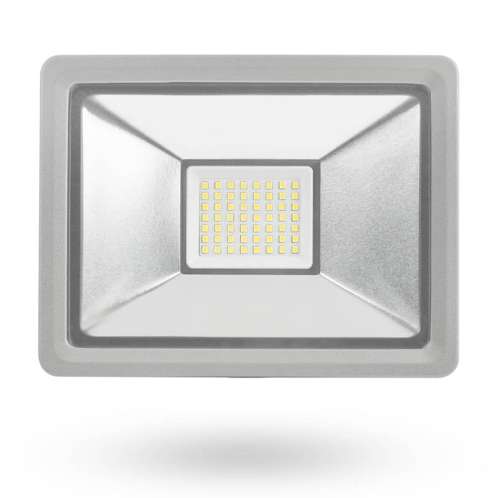 VidaXL - Smartwares LED-spotlight 30 W grijs FL1-DOB30