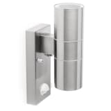 SMARTWARES Wandleuchte mit Bewegungssensor 70 W Chrom 5000.257L