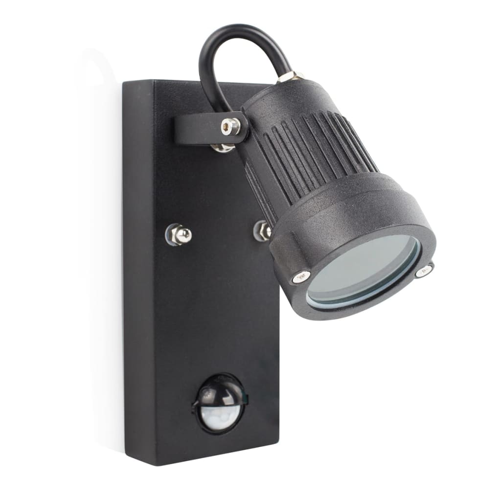 Afbeelding Smartwares Wandlamp met sensor 20 W zwart GSW-170-MG door Vidaxl.nl