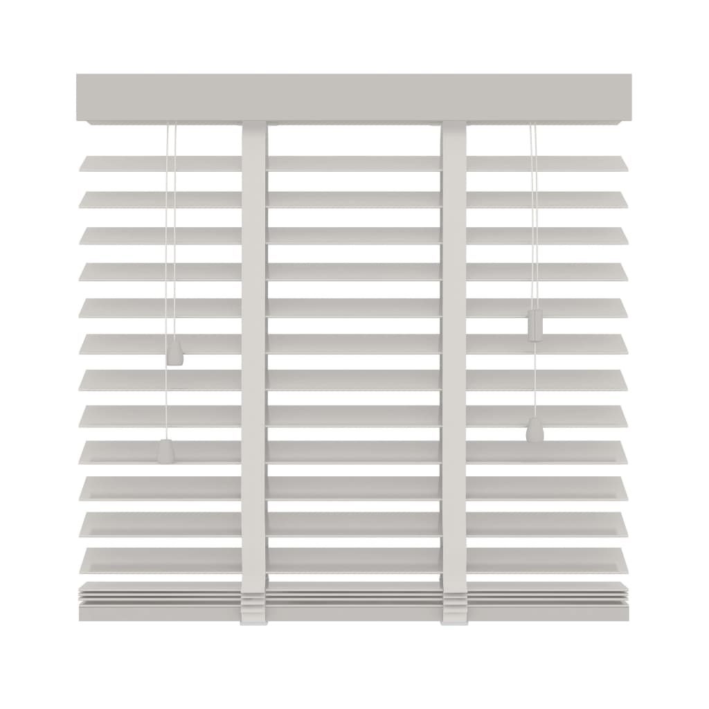 Decosol Jaluzele orizontale, alb, 60 x 180 cm, lemn, 50 mm