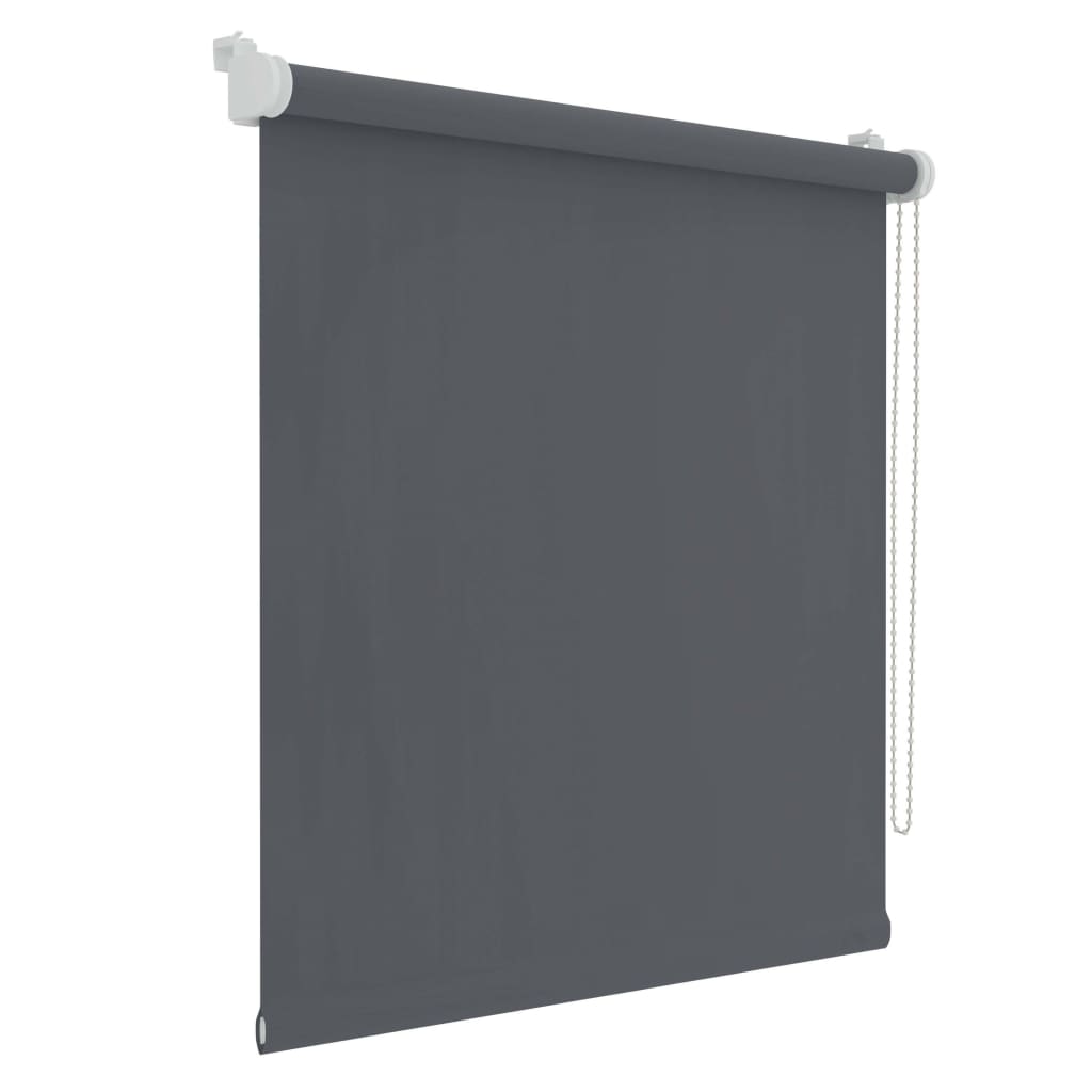 Afbeelding Decosol Rolgordijn mini verduisterend antraciet 97 x 160cm door Vidaxl.nl