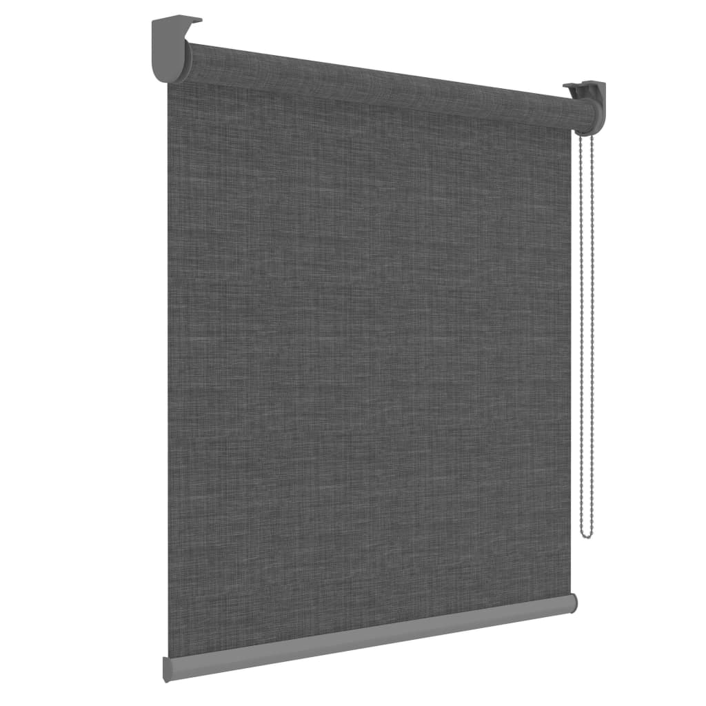 Decosol Rolgordijn Deluxe doorschijnend 90x190 cm antraciet