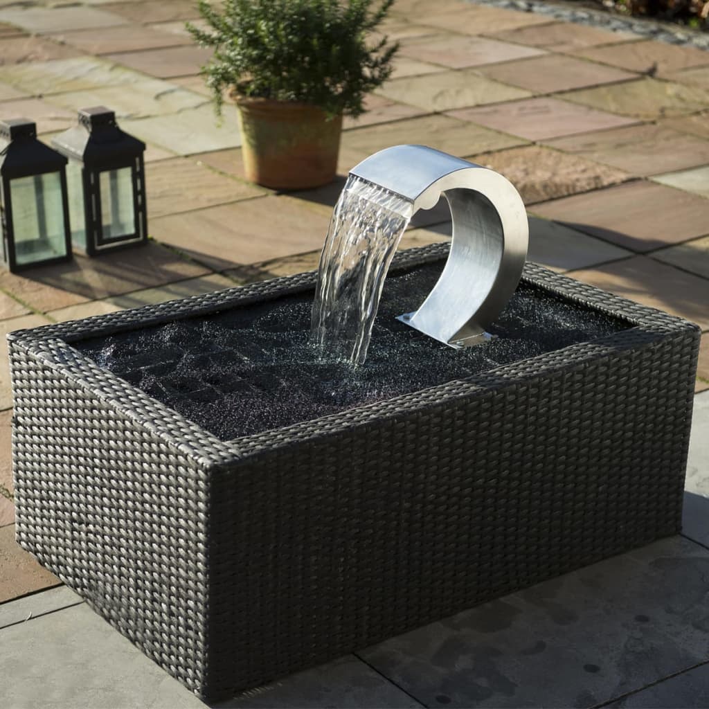 Cascata Mamba In Acciaio Inossidabile S-LED 7504632 Ubbink 14 width=274