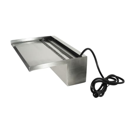 Ubbink Vodopád s LED Niagara 90 cm, nehrdzavejúca oceľ 1312126