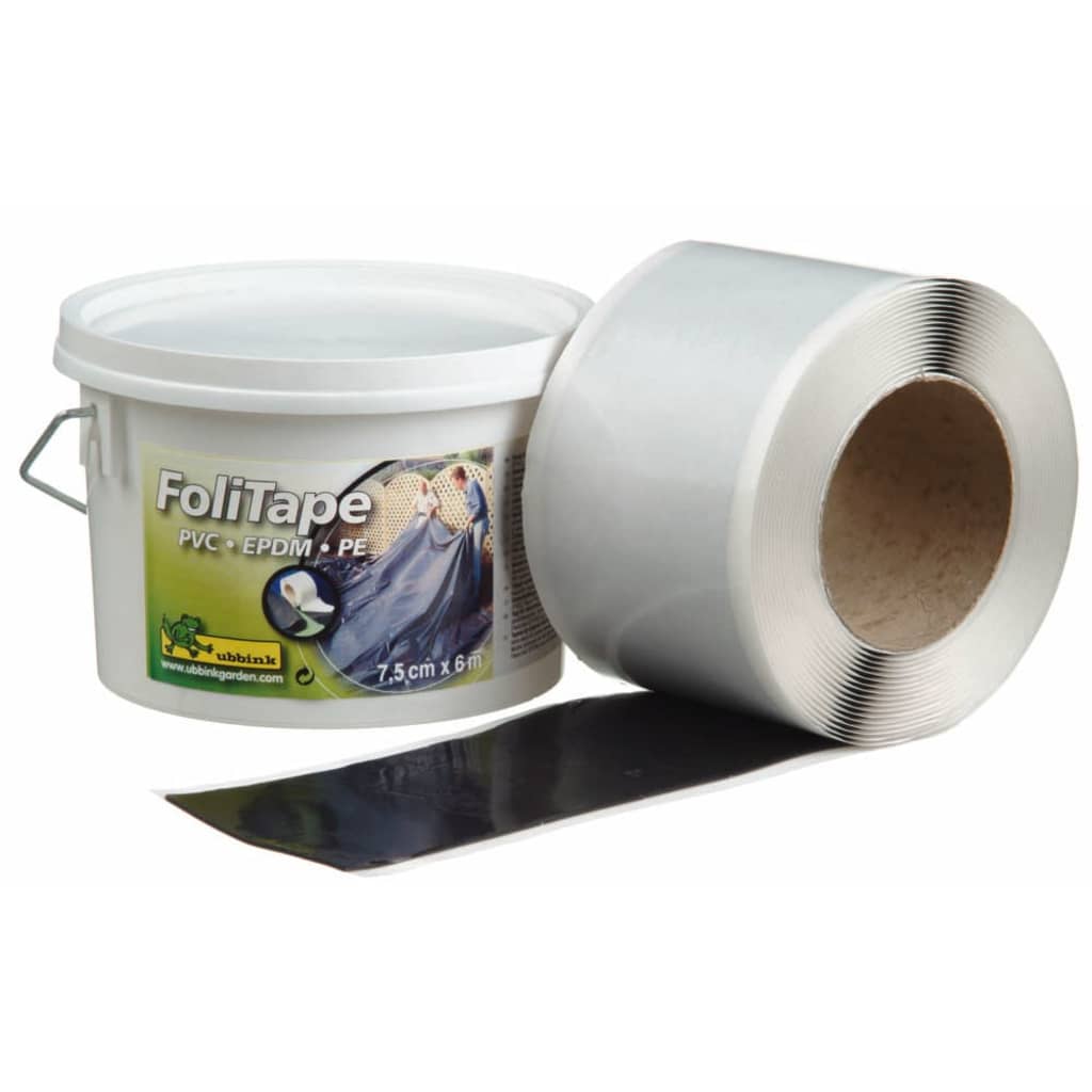 Ubbink Tape voor vijverfolie dubbelzijdig 7,5x600 cm afbeelding