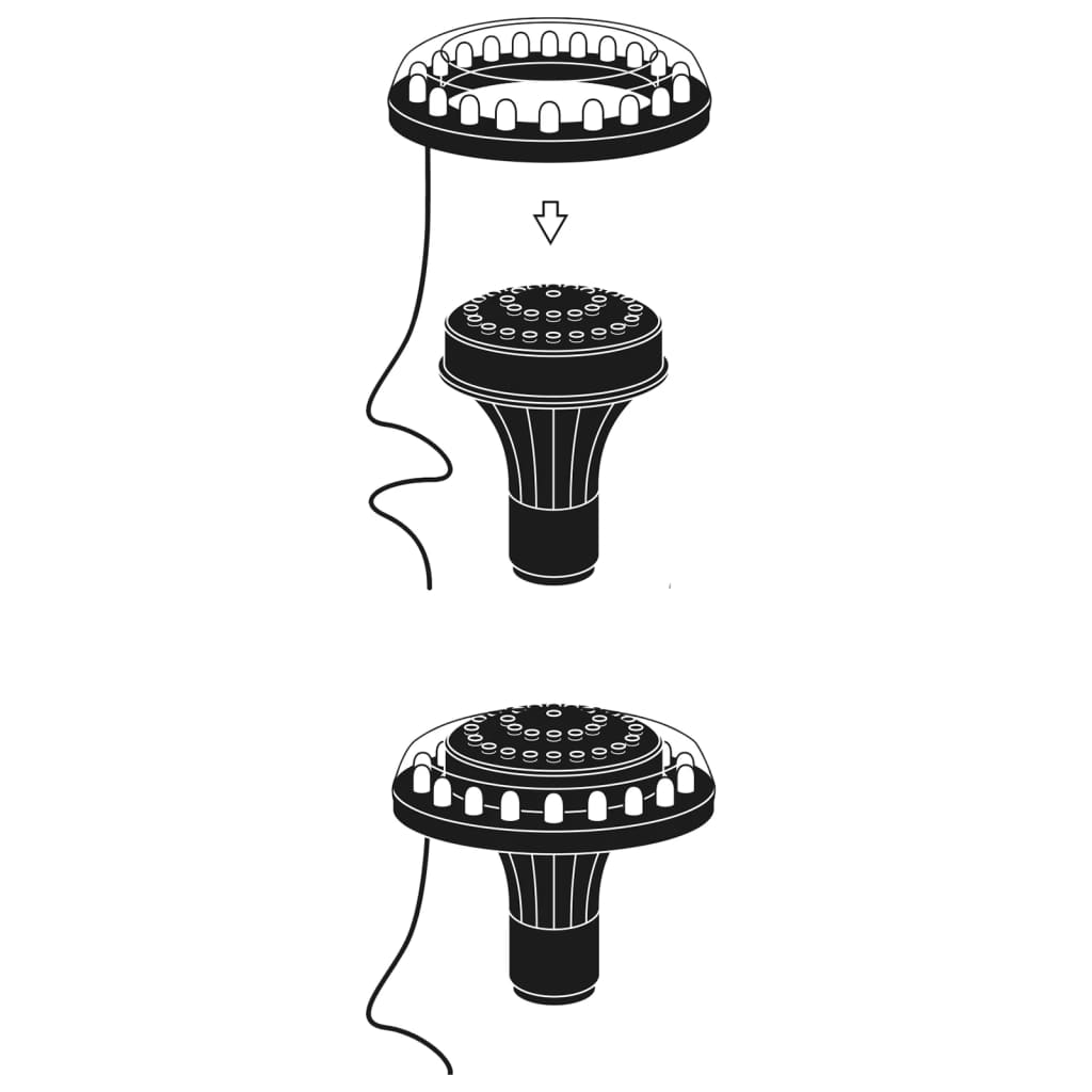 

Ubbink LED-lamp spot voor tuinfontein 1''