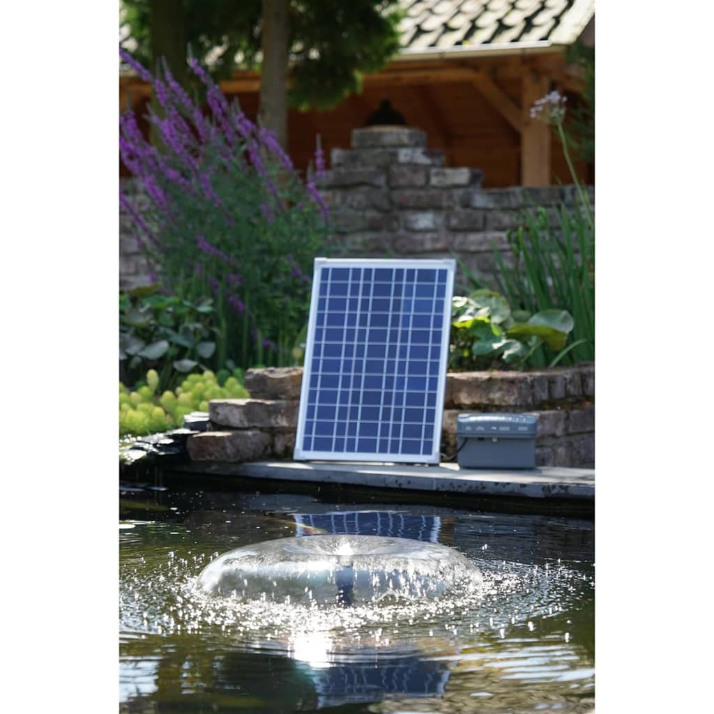 VidaXL - Ubbink Solarmax 1000 set met zonnepaneel, pomp en batterij 1351182