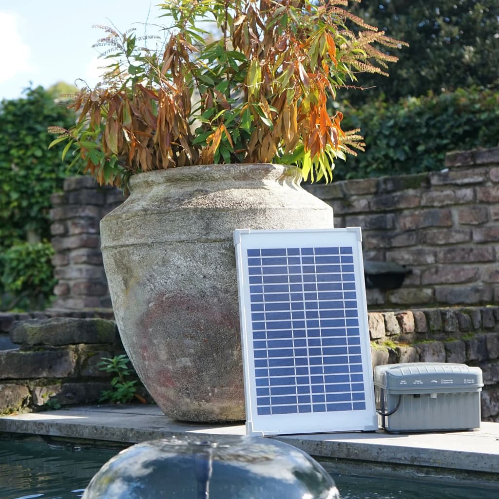 Kit pompe solaire bassin avec filtre Fountain Pro 380L-8W