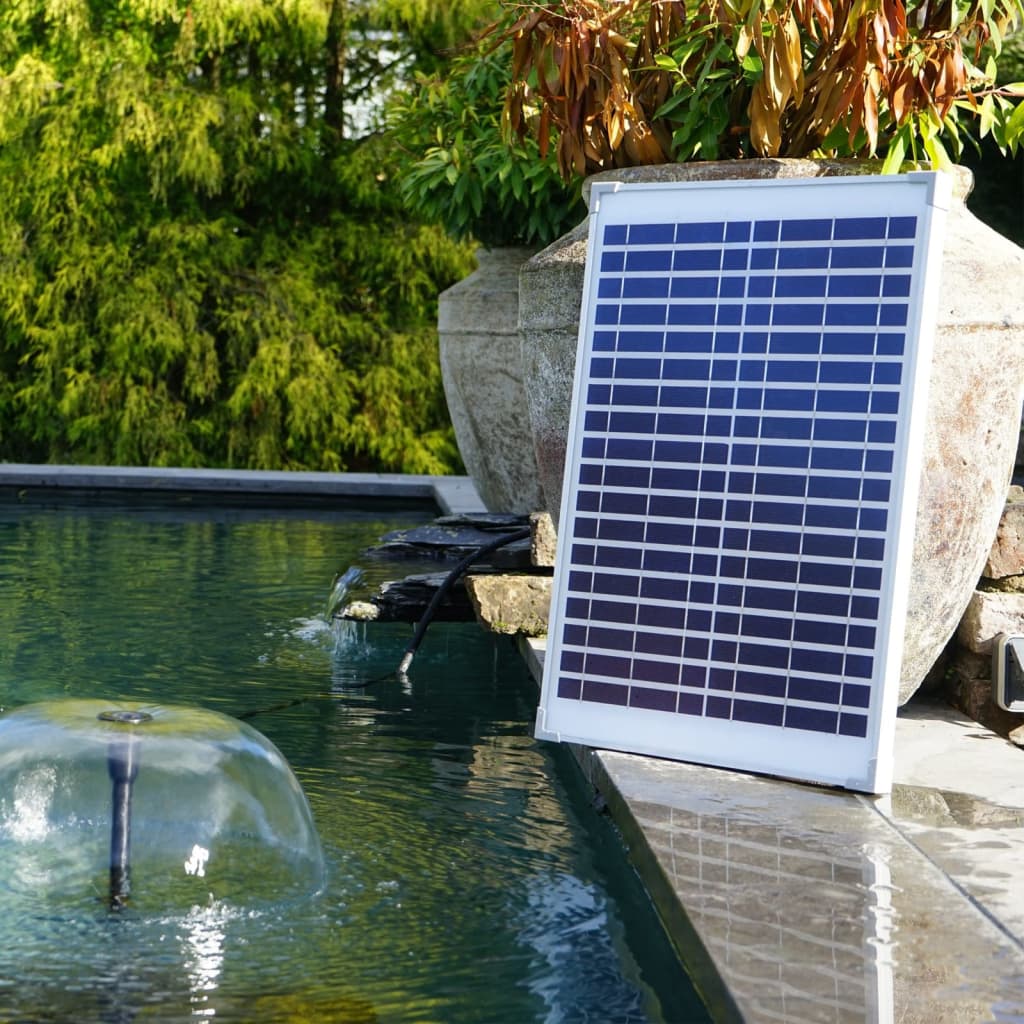 Afbeelding SolarMax 1000 vijverpomp fontein met zonnepaneel - exclusief accu door Vidaxl.nl
